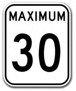 Lower Speed Limits Are Posted In Some Toronto Neighborhoods