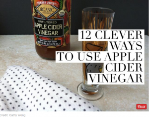 12 Clever Ways to Use Apple Cider Vinegar