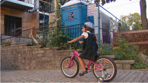 Toronto family is forced to live next to porta-potty for 2 years, Toronto city tells it can’t help